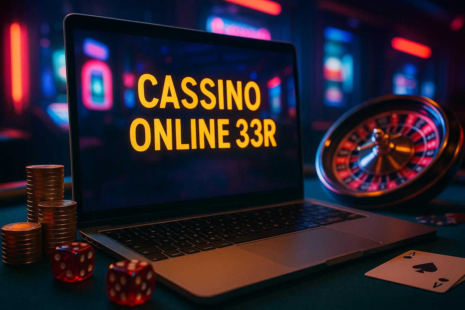 Jogos de cassino online inovadores e emocionantes na 33R