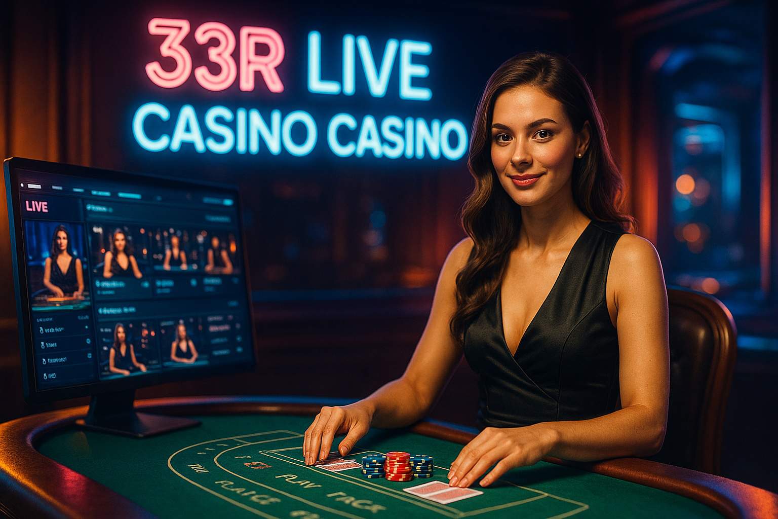 O 33R Live Casino lança promoções regularmente