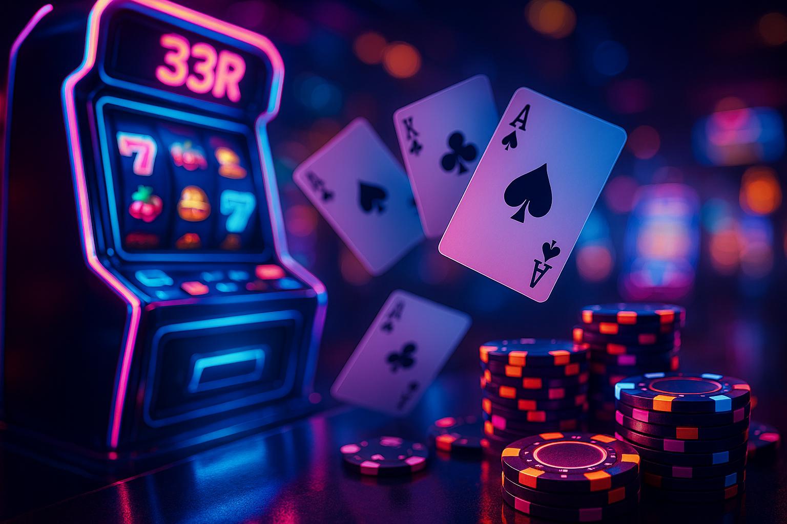 Jogos de cassino online 33R